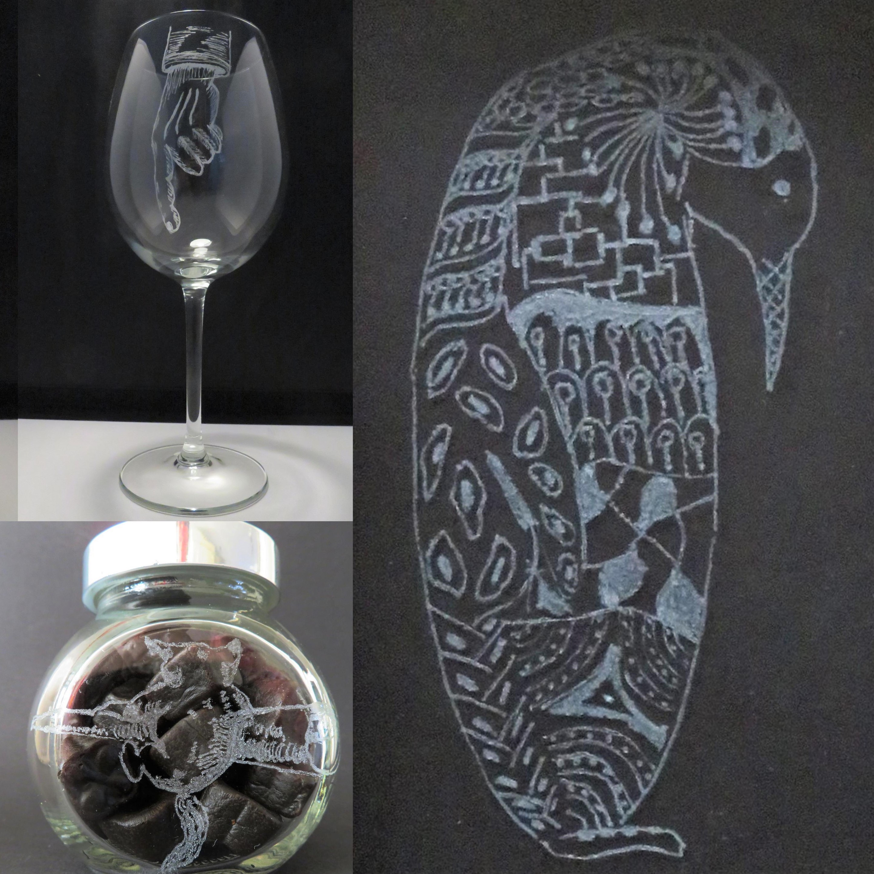 Spiksplinternieuw Glas graveren - Creatief Centrum 't Atelier Naaldwijk SQ-43